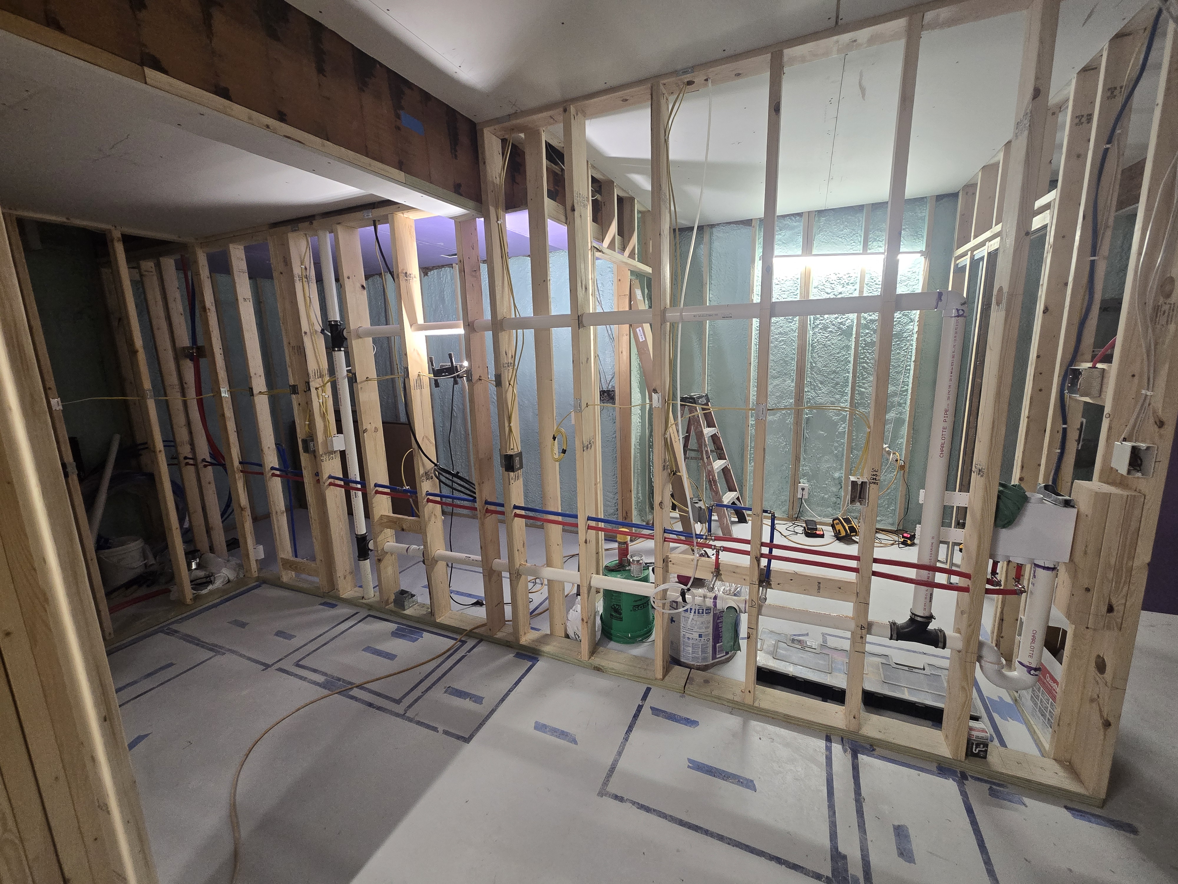 Parent Basement and Bath